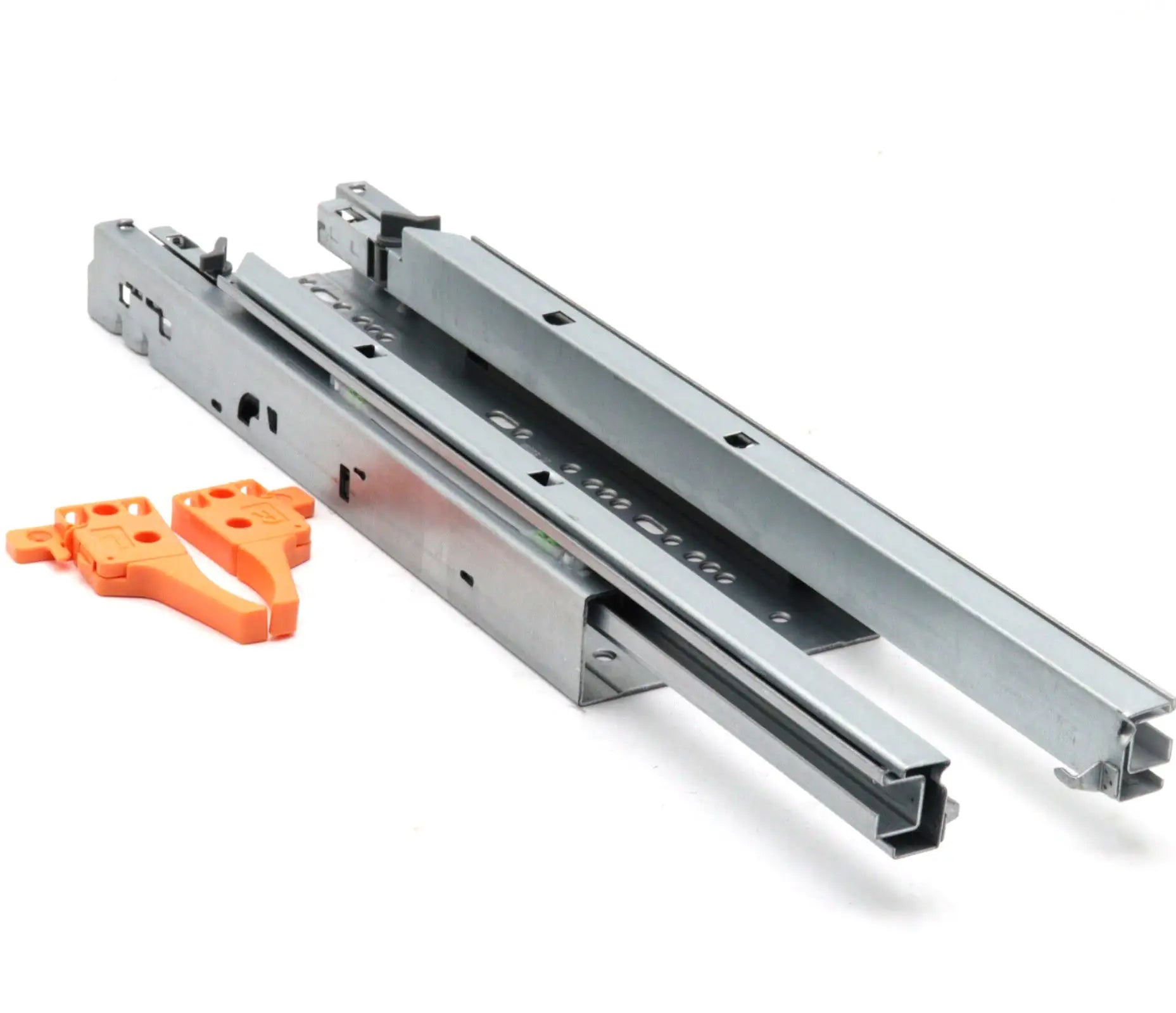 Professional Factory 2D Adjustable Soft Closing Heavy Duty Full Extension Iron Rail Kitchen & Bathroom Drawer Slide