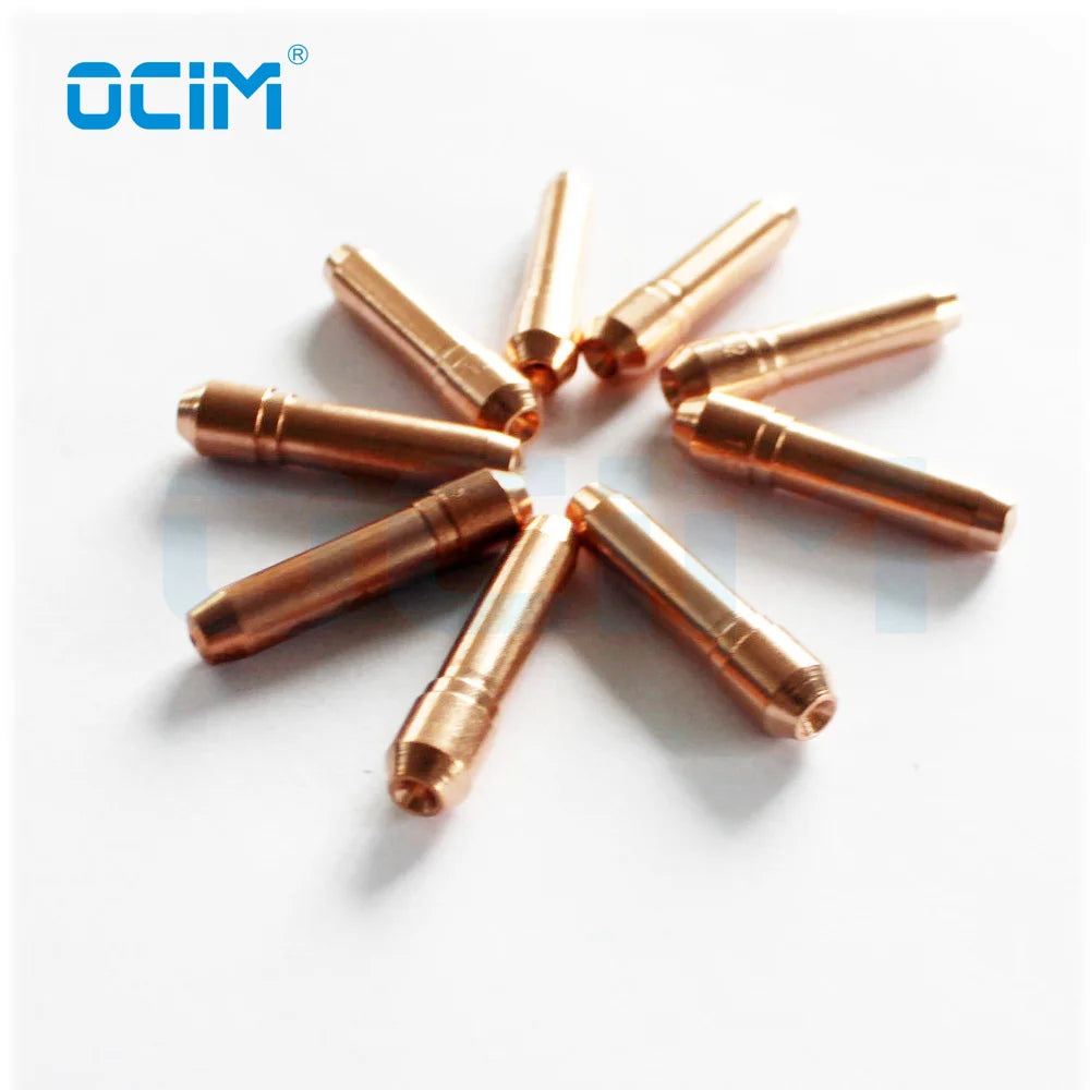 OCIM T-030 T-035 T-045 MIG Contact Tips Ecu CuCrZr CENTREFIRE 0.8mm 0.9mm 1.0mm for BND Welding Torch (MIG/MAG/CO2)