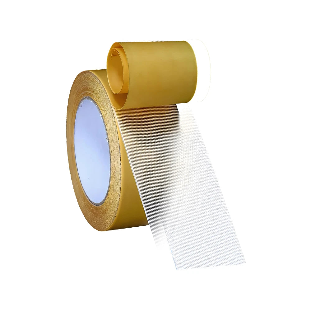 HWK 10M Length Double-Sided Tape 25 to 50MM Width Acrylic Hot Melt Pressure Sensitive Seal Tape for Bags