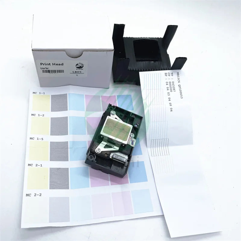 Japan Original Tested L805 Printhead for Epson L800 L850 R285 R290 R295 R330 P50 T50 T59 T60 Print Head for DTF Photo Printin