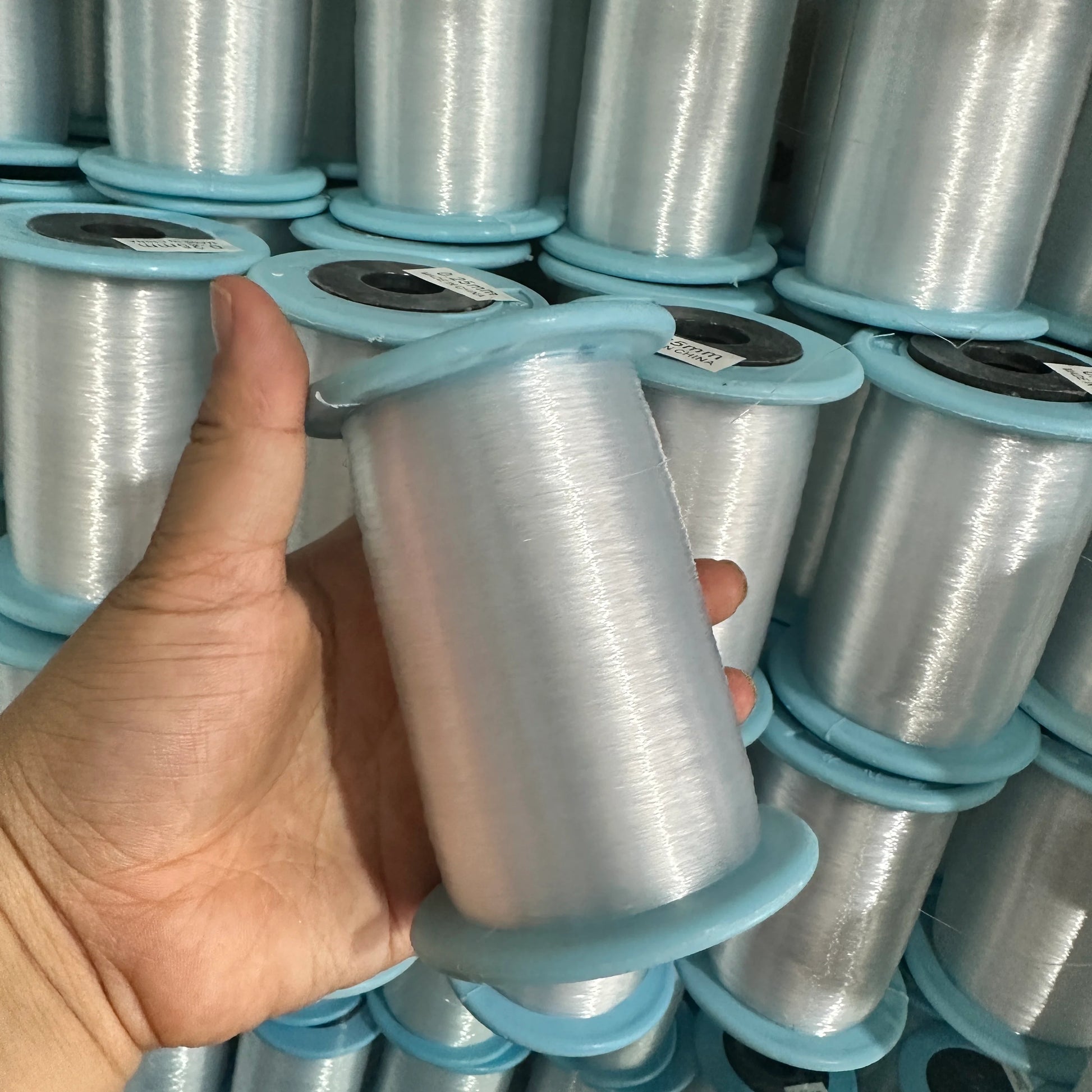 0.4mm 0.5mm 0.6mm 0.7mm 0.8mm 0.9mm 1mm Crystal Non Elastic Beading Fish Line Wire for Necklace Bracelet Jewelry DIY Making