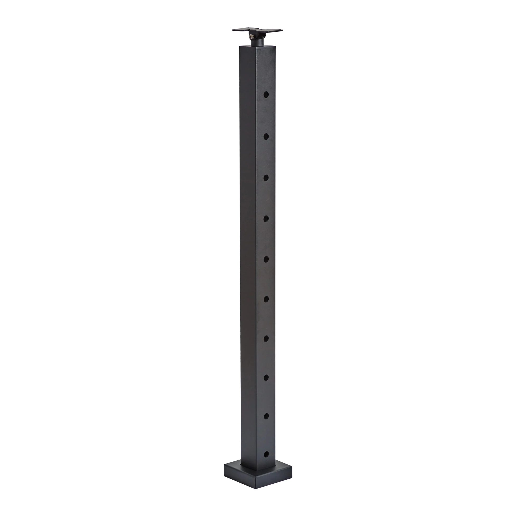 Reilbu  Fast Delivery Time  Anti-Corrosion Top Mounted  Matte Black Cable Railing  Angle Line  Post