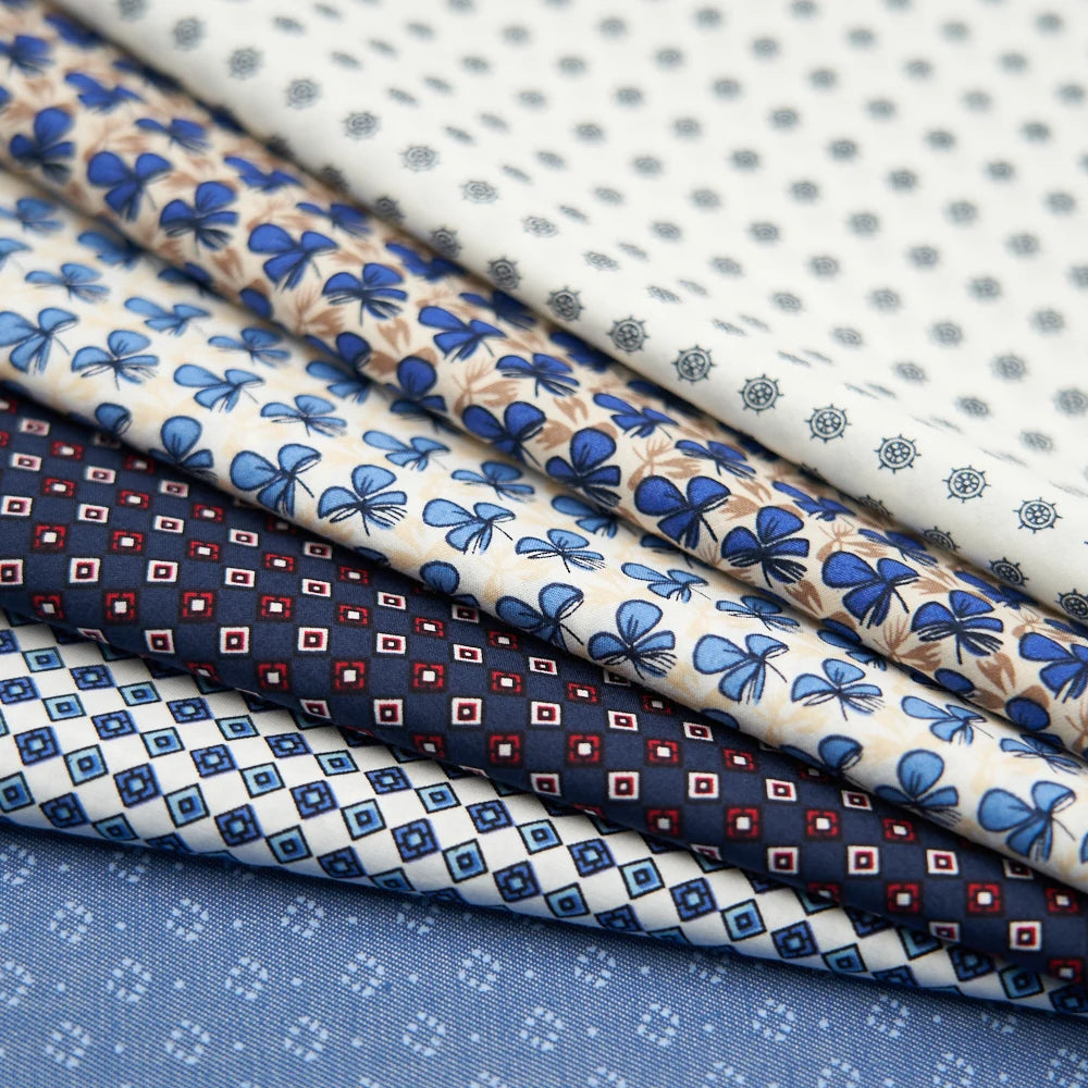 Hot Sale 100% Cotton Woven Print Fabric Breathable and Waterproof for Men's Classical Shirt Dress Bag Toy 120gsm Weight
