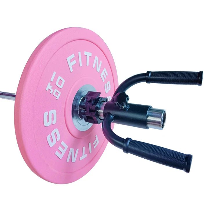 Gym Barbell Bar Fitness Training T-Bar Deadlift Grip Handle Hip Squat Back Row Rowing Landmine Rack