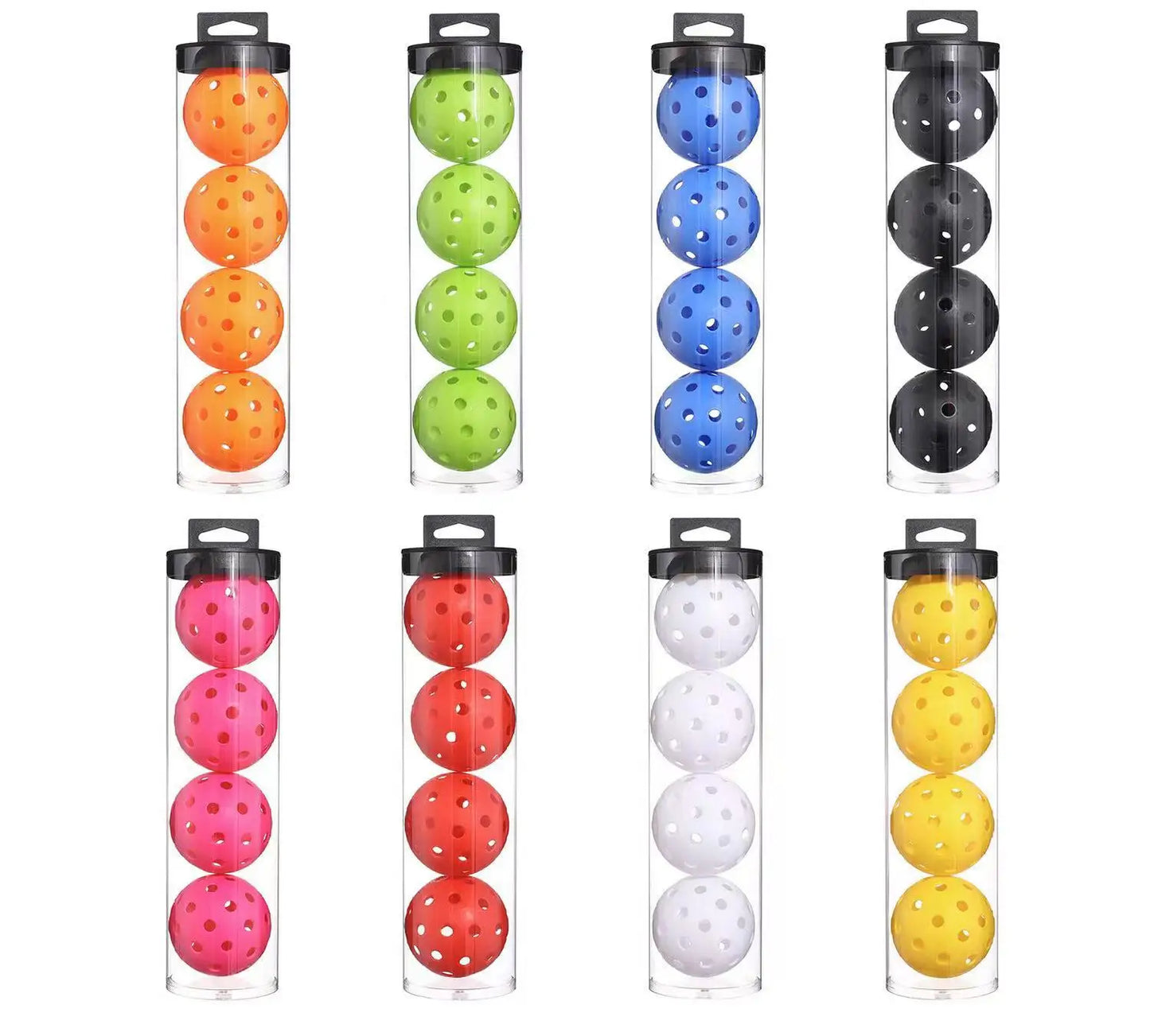 Best Selling 40 Holes Outdoor TPE 74MM Diameter  USAPA Standard Injection Pickleball Sport Pickleball Balls