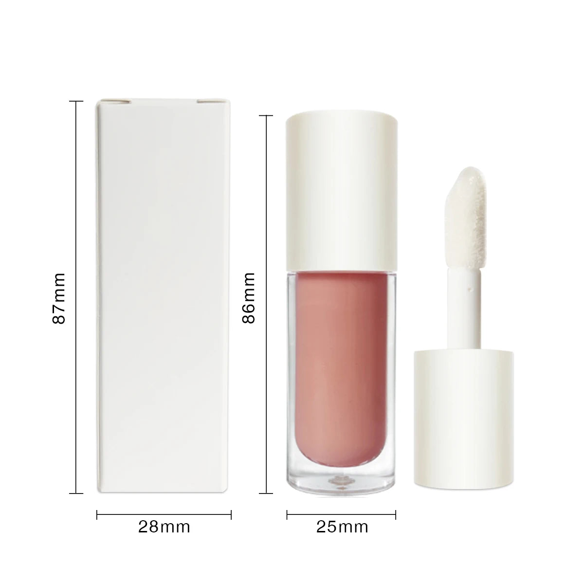 Private Label Vegan Liquid Lipstick 50 Colors Mineral Ingredients Brown Nude Waterproof Long-lasting Matte Liquid Lipstick