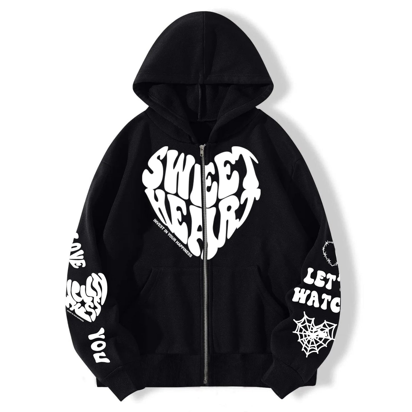Men Apparel 600 Gsm Heavyweight Design Zip up Sweatshirt Over Face Men's Hoodies Custom Logo Golf Clothing Men Zipper Hoodie