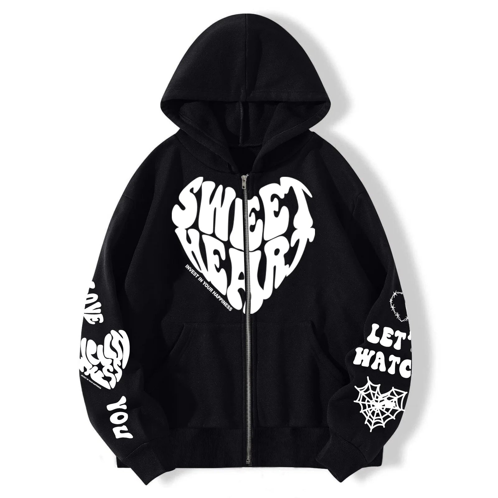 Men Apparel 600 Gsm Heavyweight Design Zip up Sweatshirt Over Face Men's Hoodies Custom Logo Golf Clothing Men Zipper Hoodie