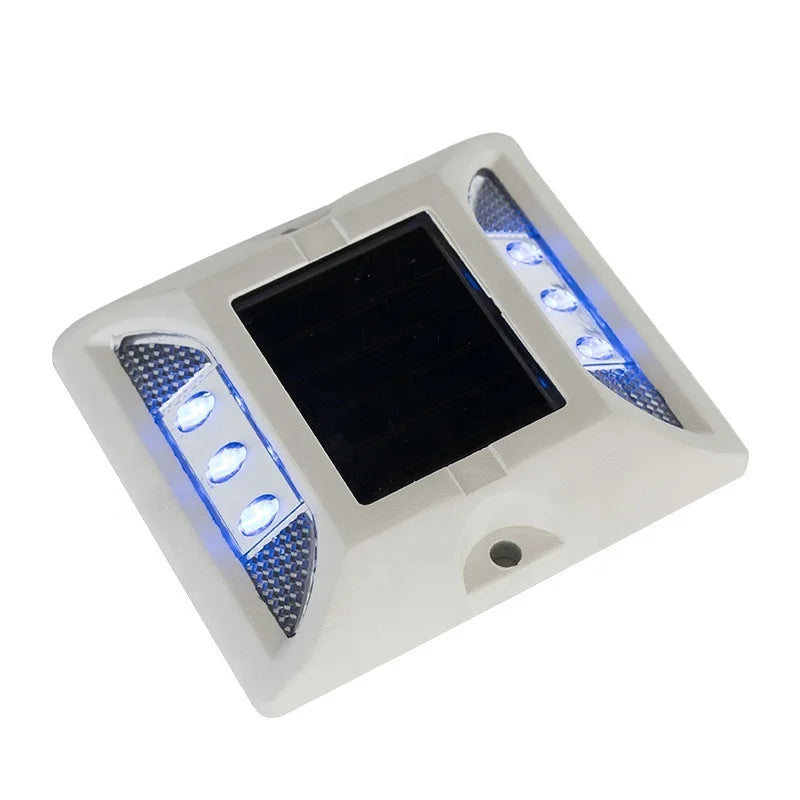 Tempered Epoxy Flash 4way Smart Commercial Aluminum Alloy Solar Road Stud Path Deck Dock Led Light Walkway Amp Cat Eye