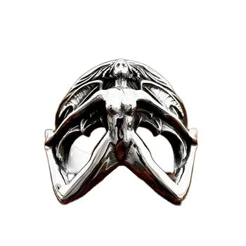 YKNew Style Minimalist Gothic Style Stainless Steel Demon Ring Retro Personalized Titanium Steel Fashion Jewelry Rings Wholes