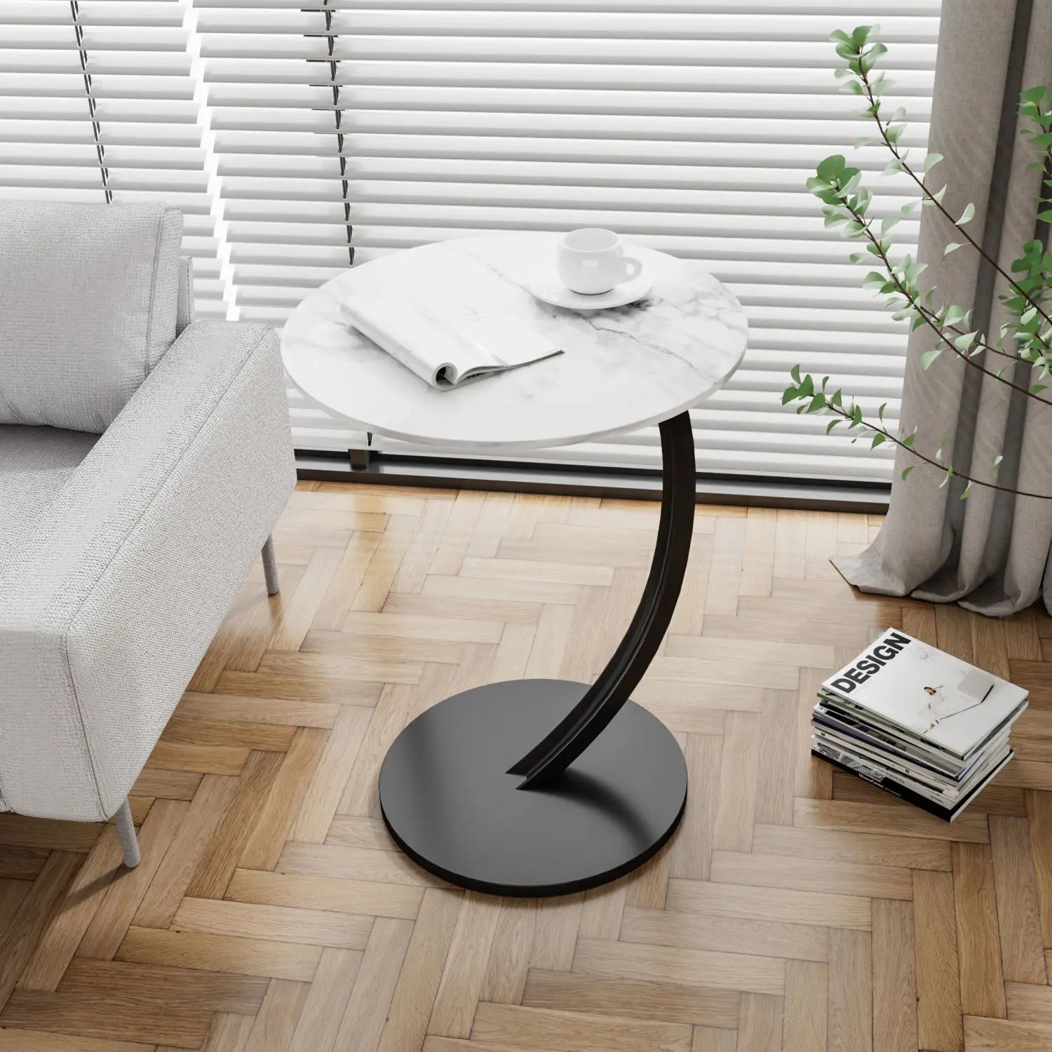 Internet Celebrity Small Coffee Table Simple Household Mini Side Table Corner Table Small Unit Bedside Circular Small Table