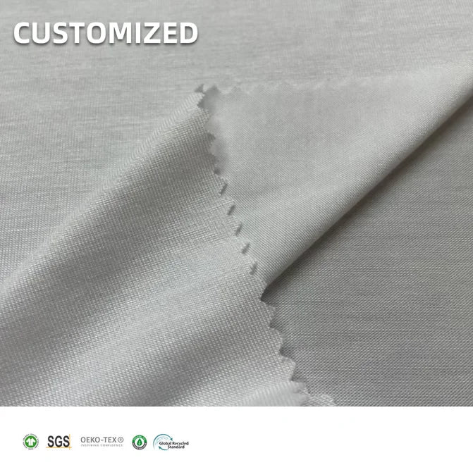 Sustainable Knitted Eco-Vero 95 Viscose 5 Spandex Jersey Fabric for Garments