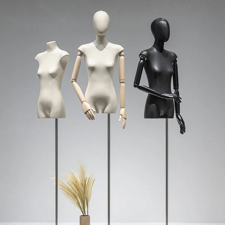 High Quality Headless Mannequin Female Body Plastic