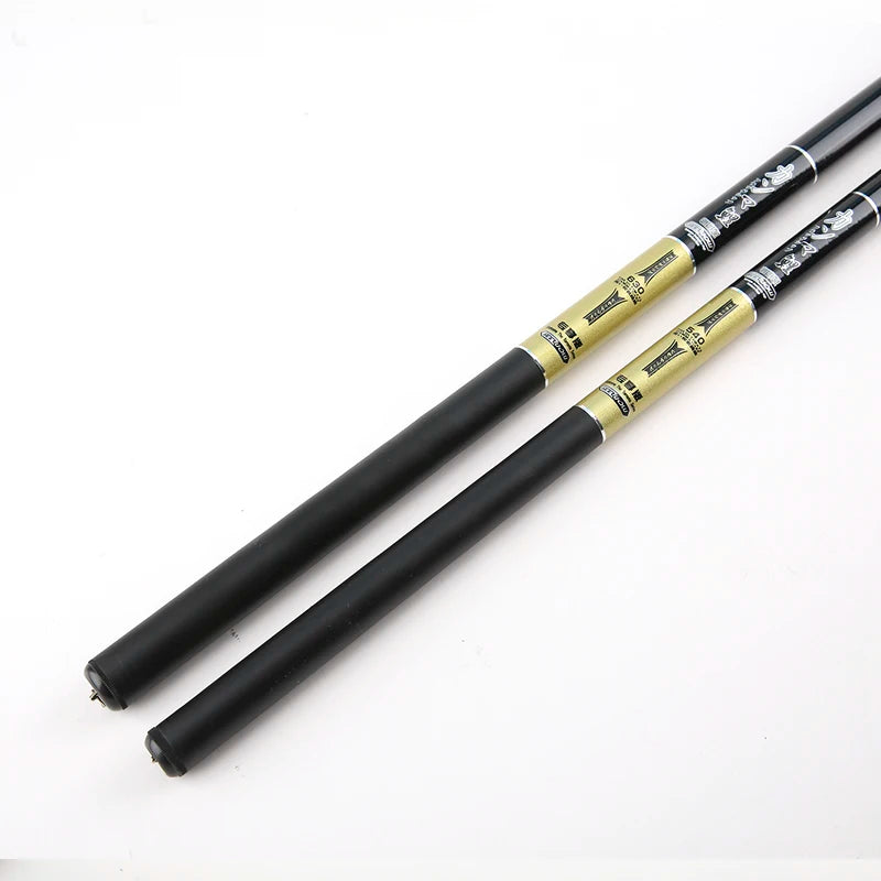 High Quality 3.6m - 7.2m ultra Light Hard Short Joint Carbon Fiber Telescopic Carp Fishing Rod