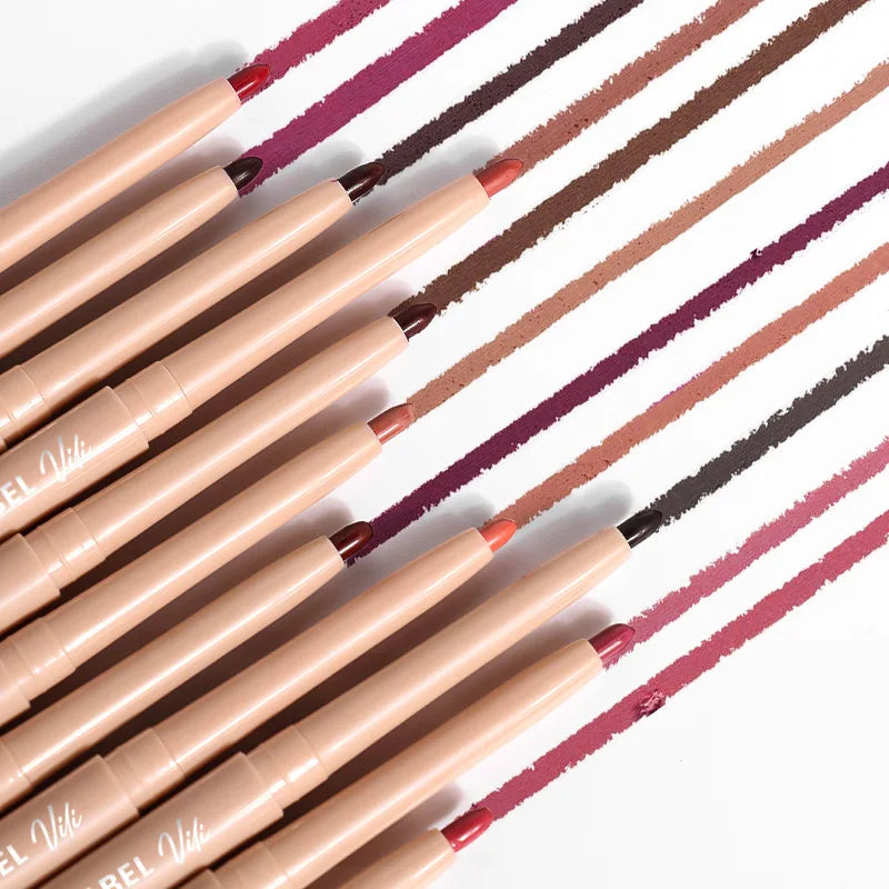 Wholesale Shades of Brown Lip Liners Pigmented Lipliner Dark Brown Lip Liners for Black Girls