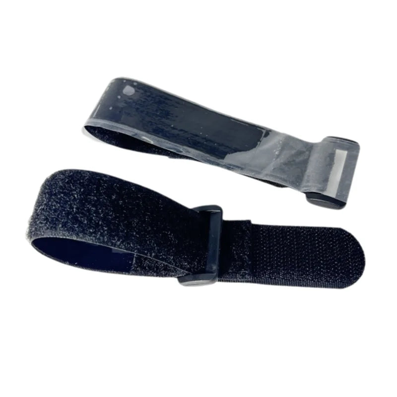 Custom Size Print logo Fastening Tape Reusable Wires Cords Reflective Reusable Battery Strap Non-slip Hook and Loop Strap