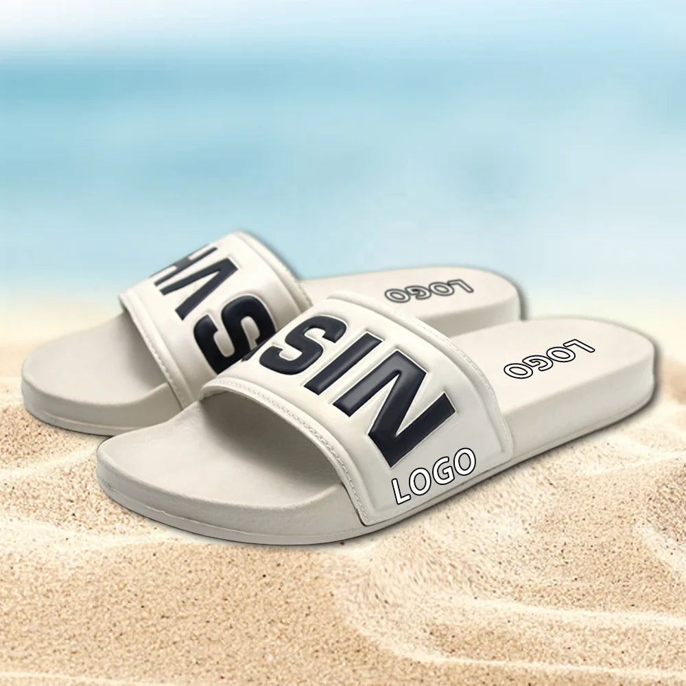 Customized Logo Waterproof Slippers Non-Slip Sandals for Men for Spring and Winter Season