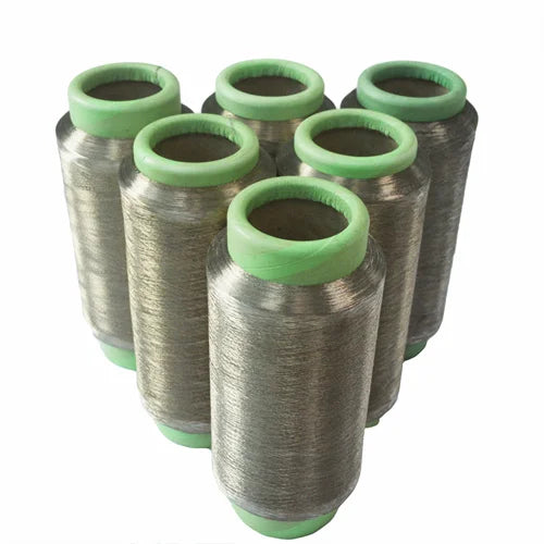 Silver Coated Nylon Yarn With Excellent Conductivity and Anti-washing Performance With Competitive Price