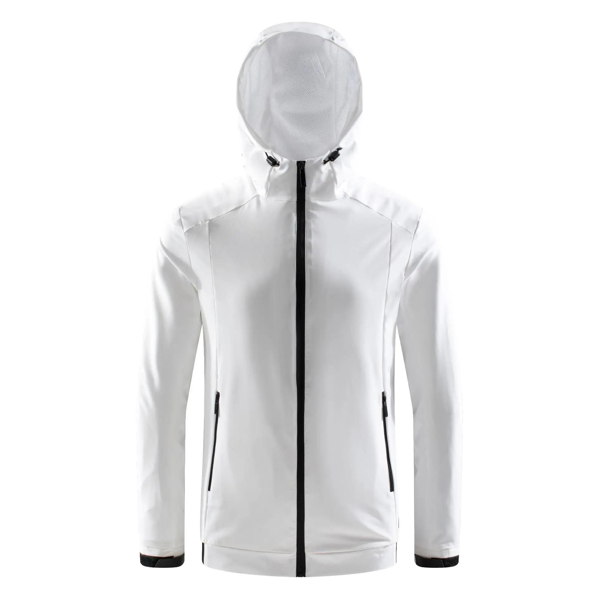 Factory Hot Sale 100% Polyester Hiking Man Softshell Windbreaker Jackets With Hoodie Men's Waterproof Lightweight Jacket