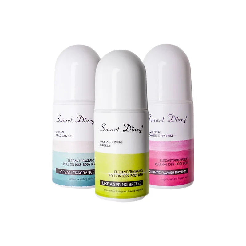 Long-Lasting Perfume Roll-On for Men's Women's Armpits Antiperspirant Sweat Beads Toning Eau Fragrance for Long-Lasting Effec