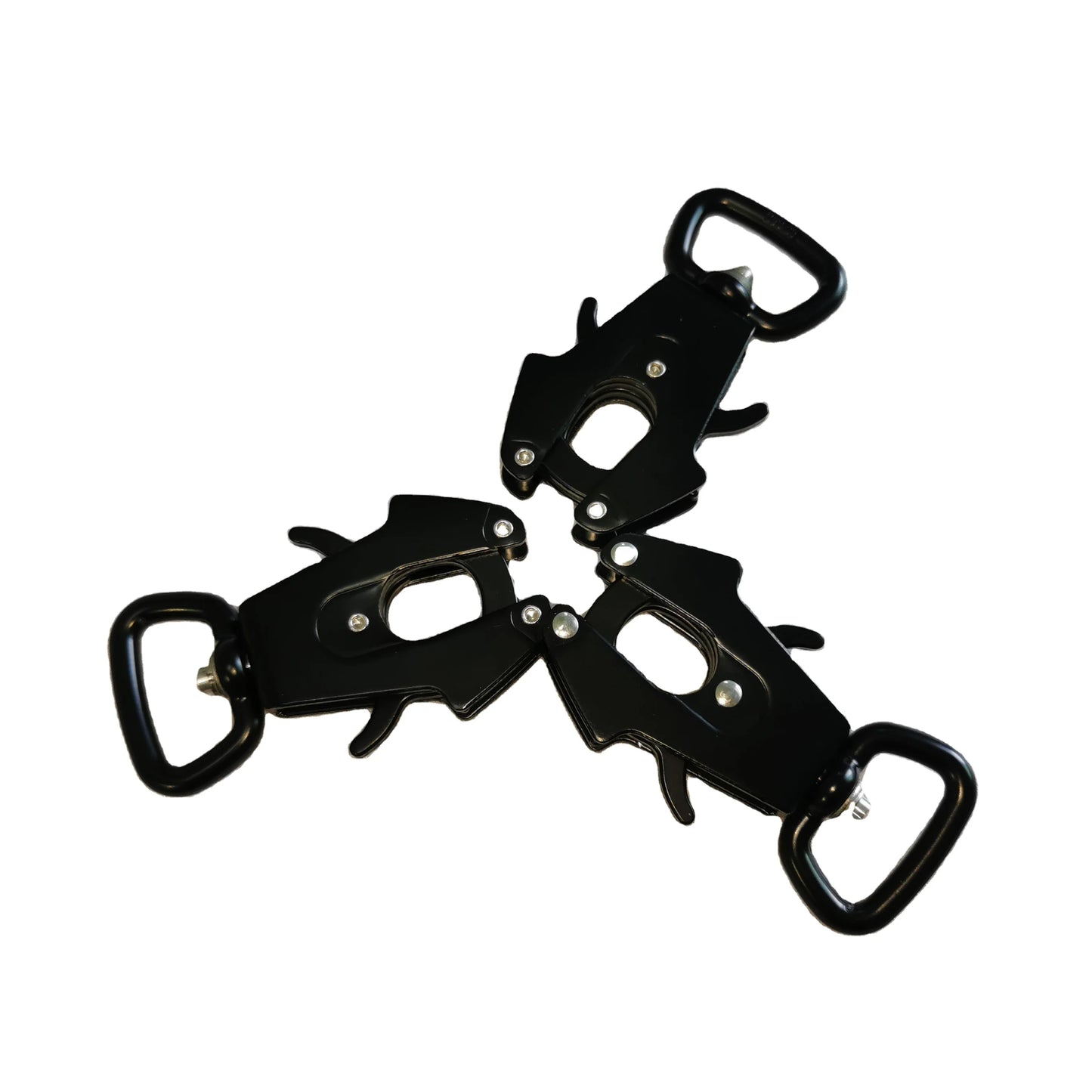 Rotating Dog Hook Aviation Aluminum Pet Collar Buckle Convenient Dog Leash Buckle for Pets