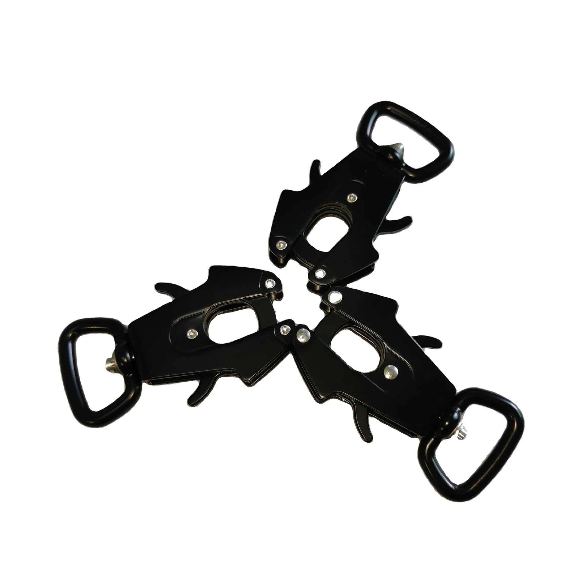 Rotating Dog Hook Aviation Aluminum Pet Collar Buckle Convenient Dog Leash Buckle for Pets