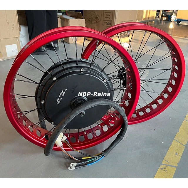 Super73 QS V3 205 150mm 170mm 190mm 5000w 20X4.0 Cheap Electric Bike Kit Ebike Conversion Kits with KENDA Tyre
