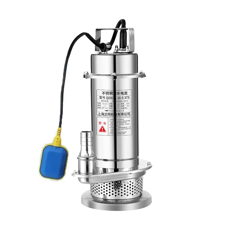 Factory Direct Industrial Stainless Steel Submersible Chemical Pump Clarified Water Three Options