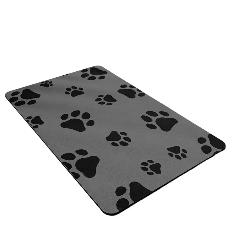 Kingtale Wholesale Custom Pet Supplies Dog Accessories Pet Feeding Mat No Stains Quick Dry Dog Water Dispenser Mat