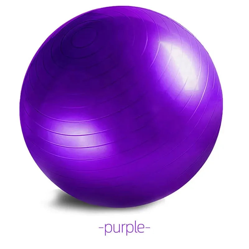 GET-FIT PVC Fitness Balls Thickened Explosion-proof Exercise Home Gym Pilates Equipment Balance Ball 45cm/55cm/65cm/75cm/85cm