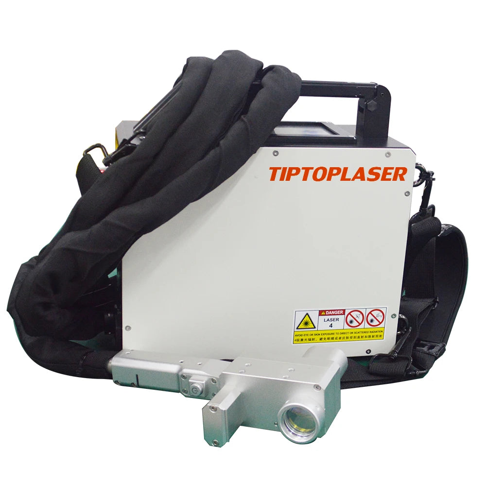 High-Performance 50W 100W 200W Backpack Laser Cleaning Devices for Metal Rust Paint Removal Laser Cleaning Machine