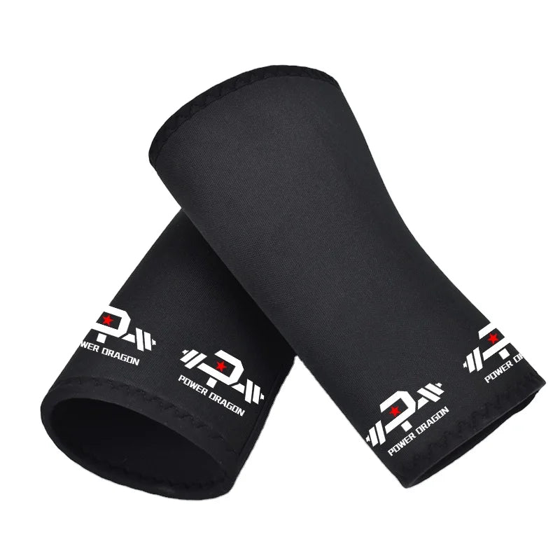 PD Neoprene Knee Pads 7mm Elastic Sleeves OEM Fitness Knee Pads