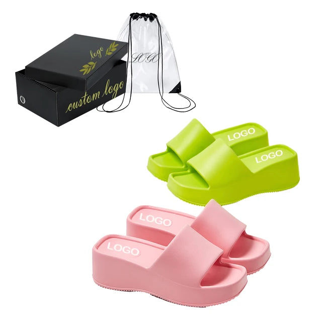 Summer Beach Shoes Female Casual EVA Thick Sole Open Toe Waterproof Light Weight Soft Sandals for