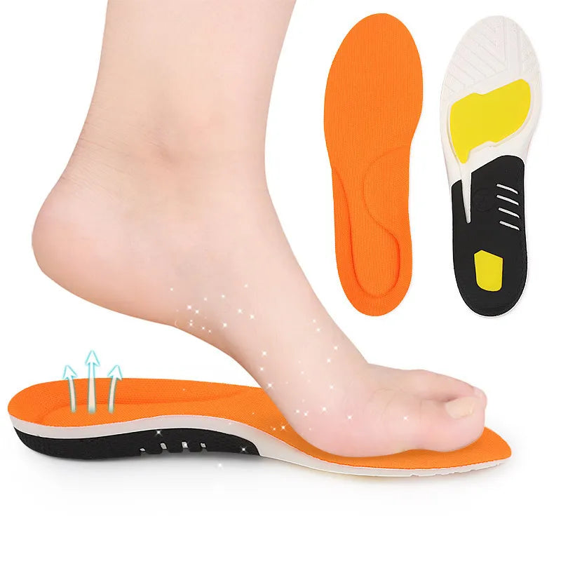 XO Leg Type Corrective Orthopedic Insoles with Arch Support Deodorant & Moisture Absorption Unisex Sport Insoles