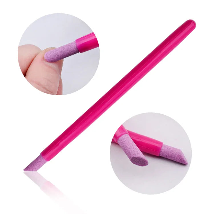 Misscheering  Double Sided Nail Files Stainless Steel Manicure Pedicure Grooming for Professional Finger Toe Nail Care Tools