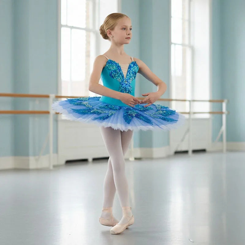 Professional Ballet Tutu for Girls Kids Women Adults Ballerina Party Ballet Dance Costumes Girls Platter Pancake Tutu Ballet