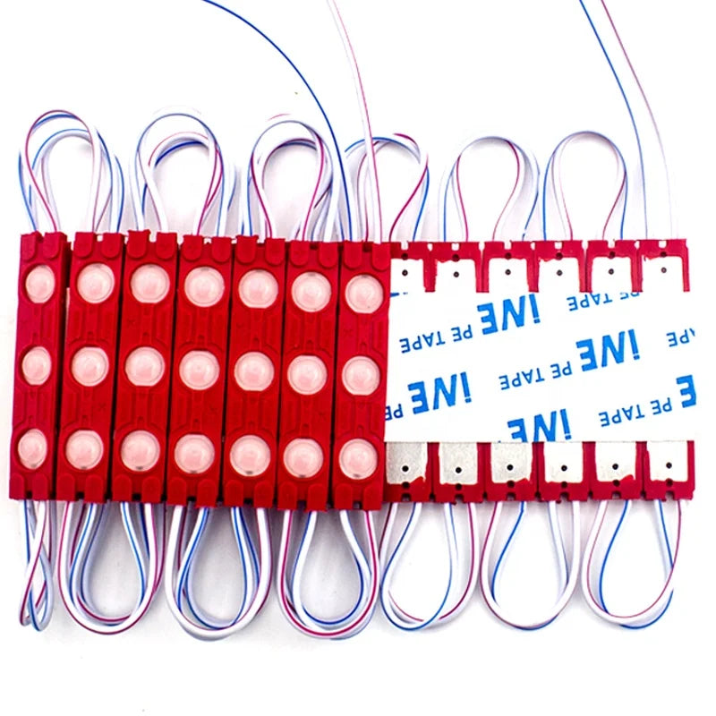 3 Leds Module 1.5w Outdoor Smd 2835 Sign Module Led Light Box Injection Led Modules DC 12V SMD2835 COOL WHITE Novedades IP 65