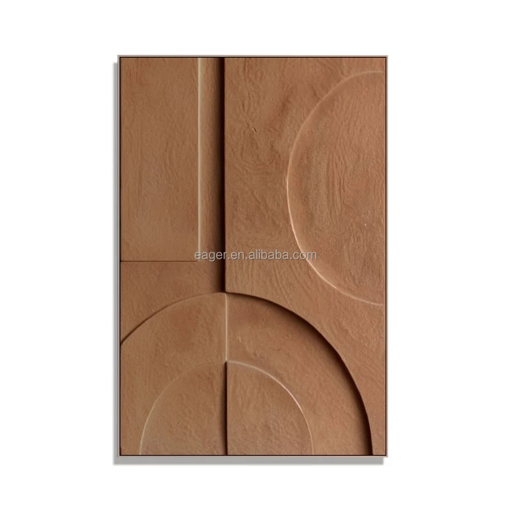 Modern Minimalist Abstract 3D Textured Hand Made Painting Artwork Other Wall Art Decor for Home