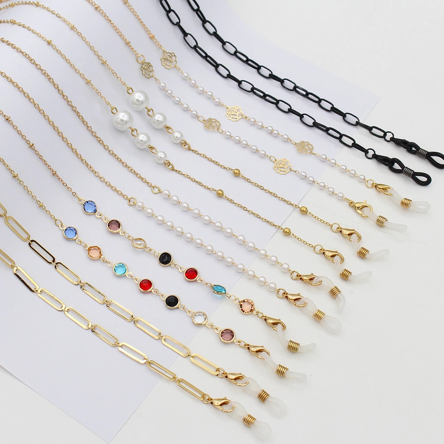 Luxury Sunglasses Strap  Face Masking Holder Accessories Spectacles Eyewear Eye Glasses Sunglasses Eyeglasses Chain