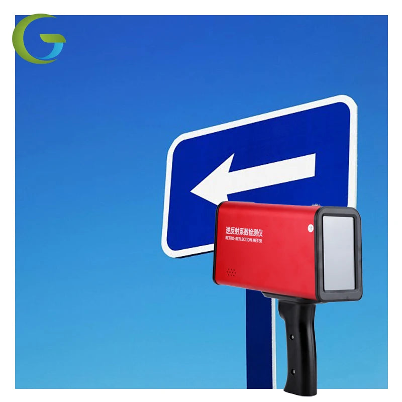 Best GPS Traffic Sign On-site Red Reflect Measuring Instrument Retroreflectometer 1-Year Warranty-Field Measurement Product S