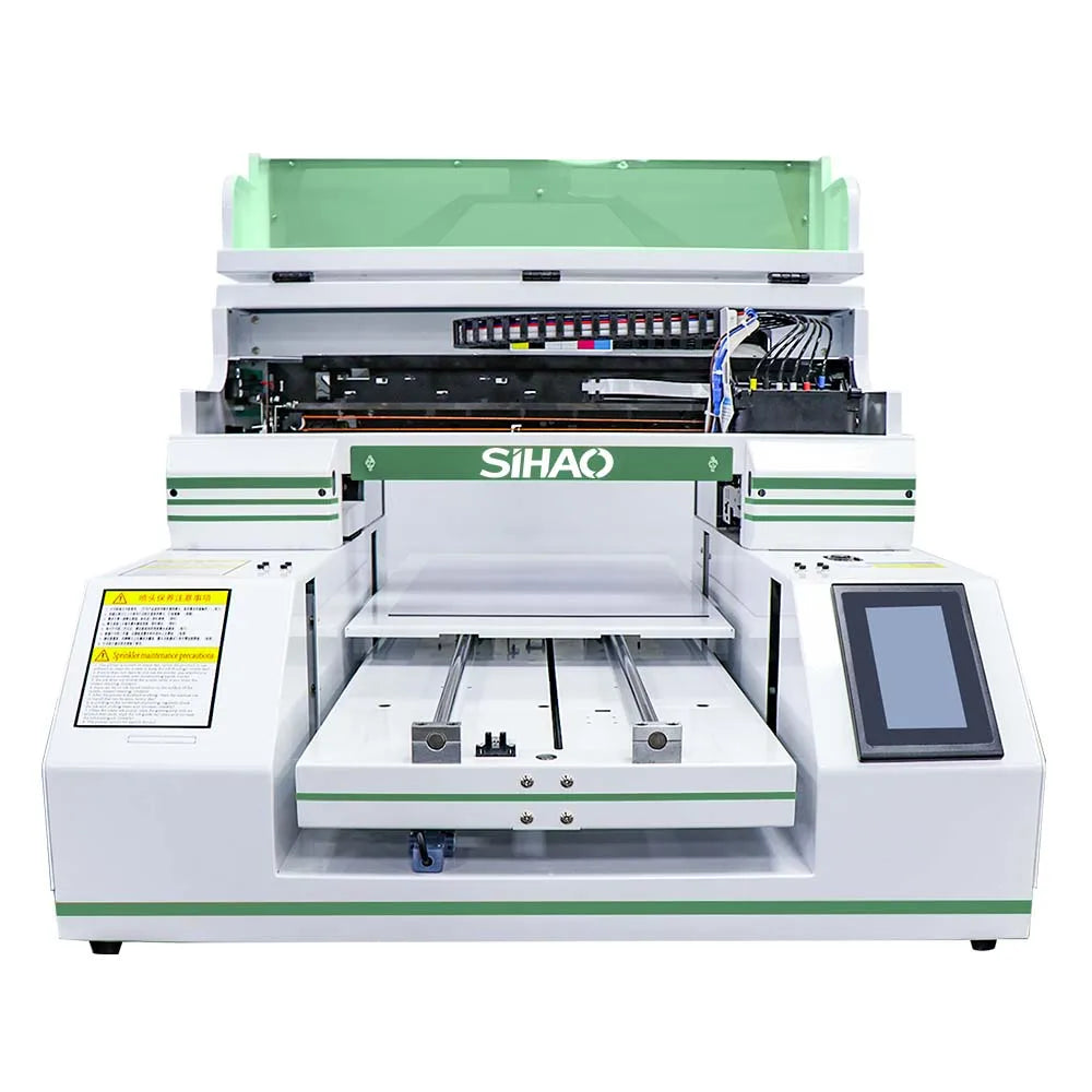 2025 new printer machine  uv spot varnish printer machine a3 flatbed with rotary inkjet digital printing