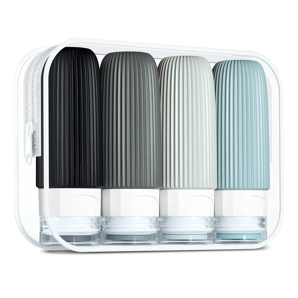 2oz/60ML TSA Approved Toiletry Travel Container Set  Travel Makeup Bottle Accessories Leak Proof Travel Bottle for Toiletries