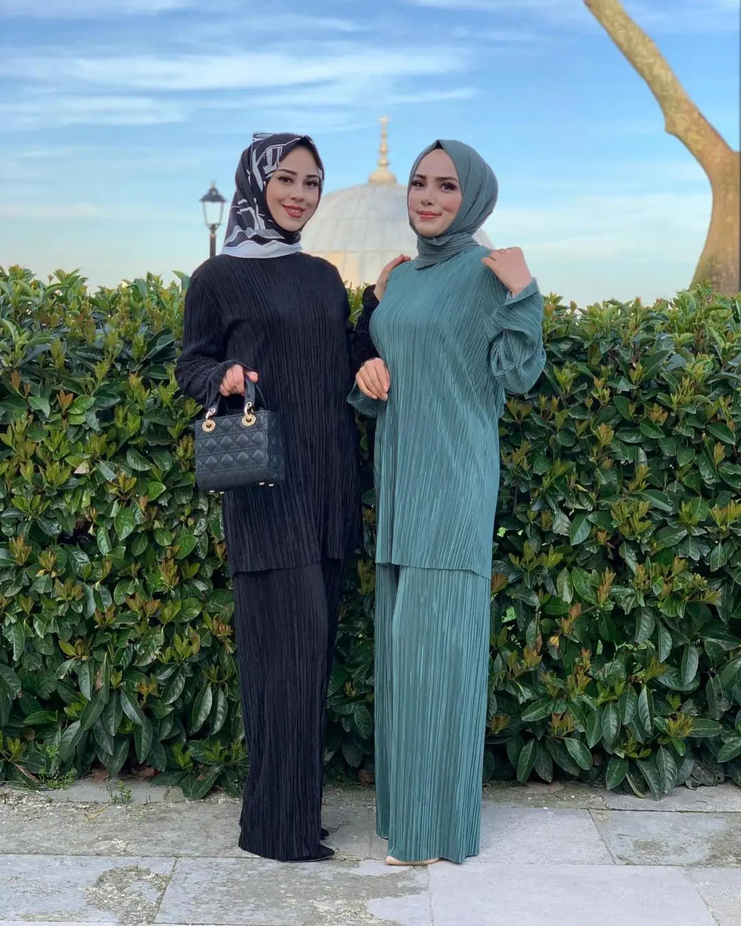 UNI Middle East Arab Dubai Top Trousers Muslim  Modest Muslim Women Clothing