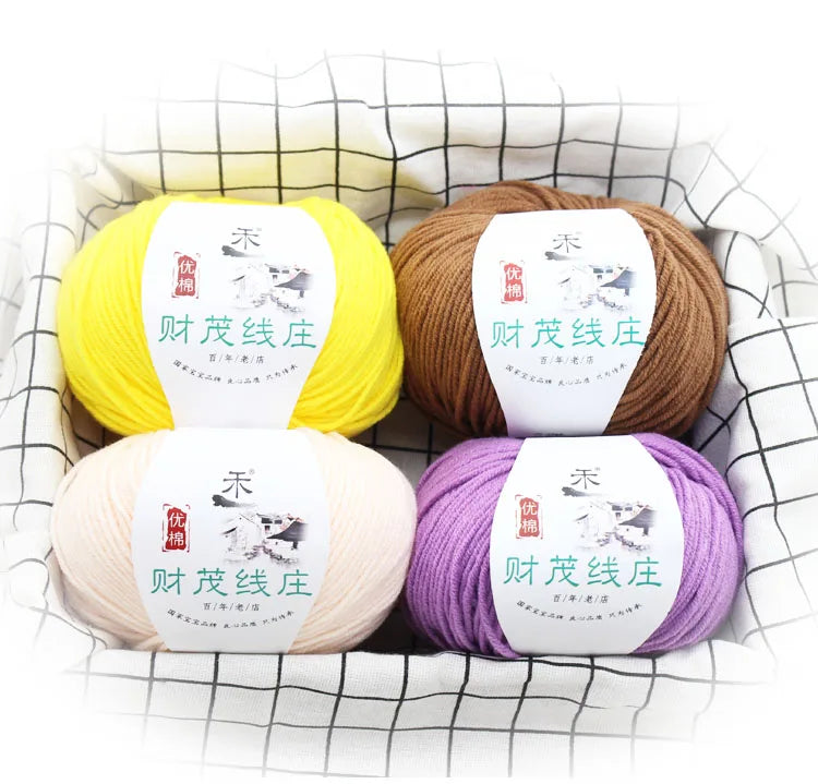 Cheap 100% 4 Ply Acrylic Crochet Yarn for DIY