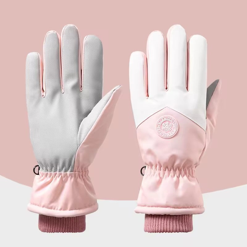 Wholesale Touchscreen Outdoor Sports Windproof Winter Thermal Warm Women Men Ski Gloves