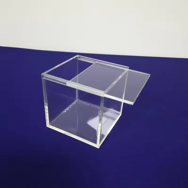 Custom Modern Clear Acrylic Sliding Lid Box for & Eco-Friendly Acrylic Gift Box