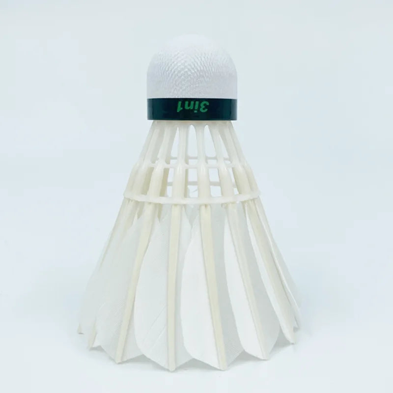 Badminton Shuttlecock Super Durable a Class Goose Feather Shuttlecocks for Club 12pcs Shuttlecock