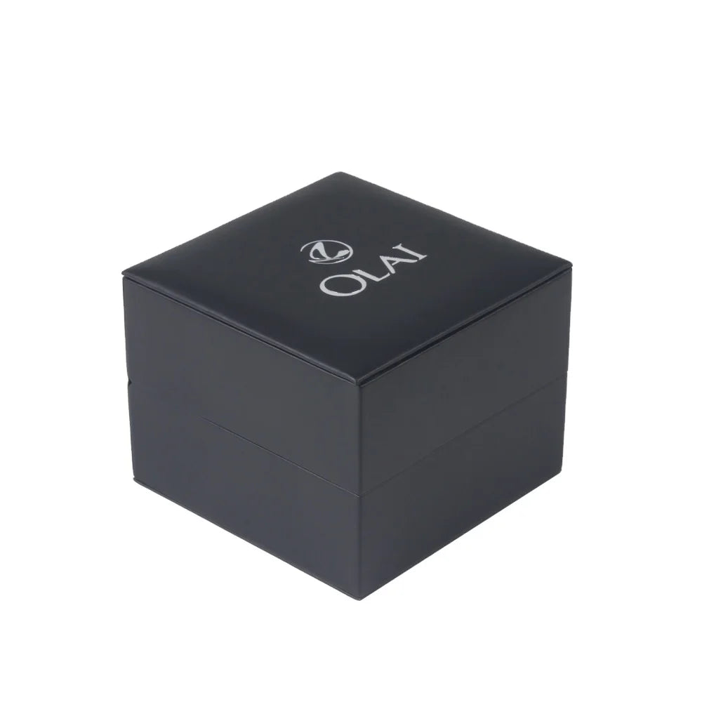 Simple Design Cost-effective Black Pu Leather Men Watch Box in Stock Delivery Within 3 Days