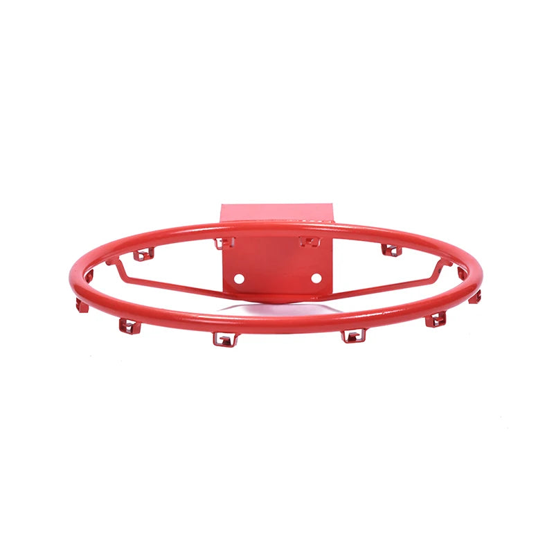 Standard Size Wall Mounted Solid Metal Portable Basketball Hoop with 16mm Steel Rim