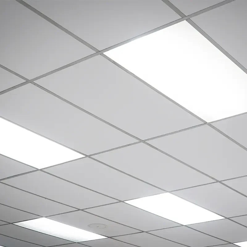 KENTE 595*595mm Acoustic Mineral Fiber Ceiling Board Tiles Square Shape for Apartment Use Made in China